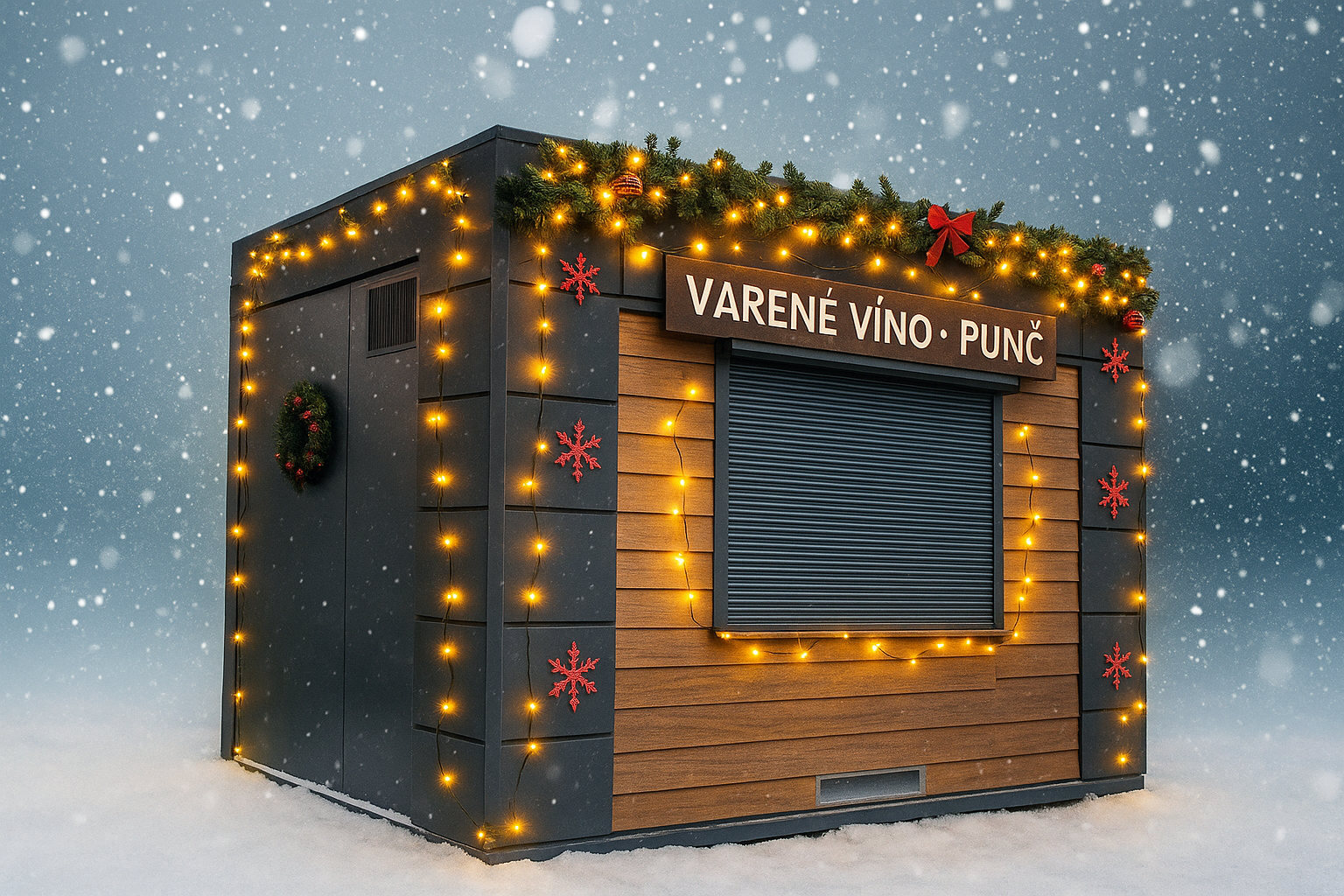 Kontajnerový predajný stánok A10